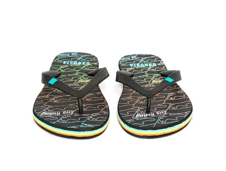 Sandalia Gangsta Catflag Hombre Negro