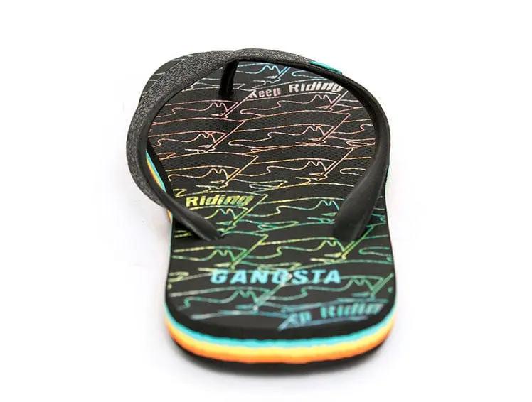 Sandalia Gangsta Catflag Hombre Negro