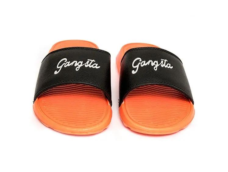 Sandalia Gangsta Script  Hombre Naranjo