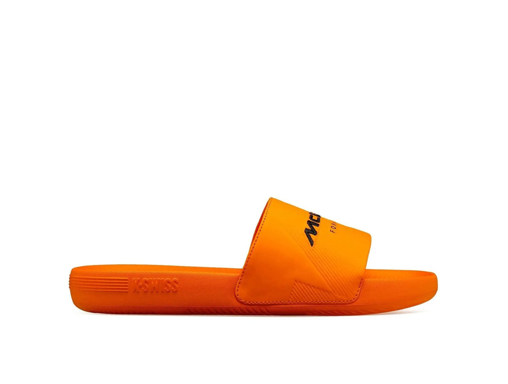 Sandalia Kswiss Mclaren Slide Sandal Hombre Naranjo