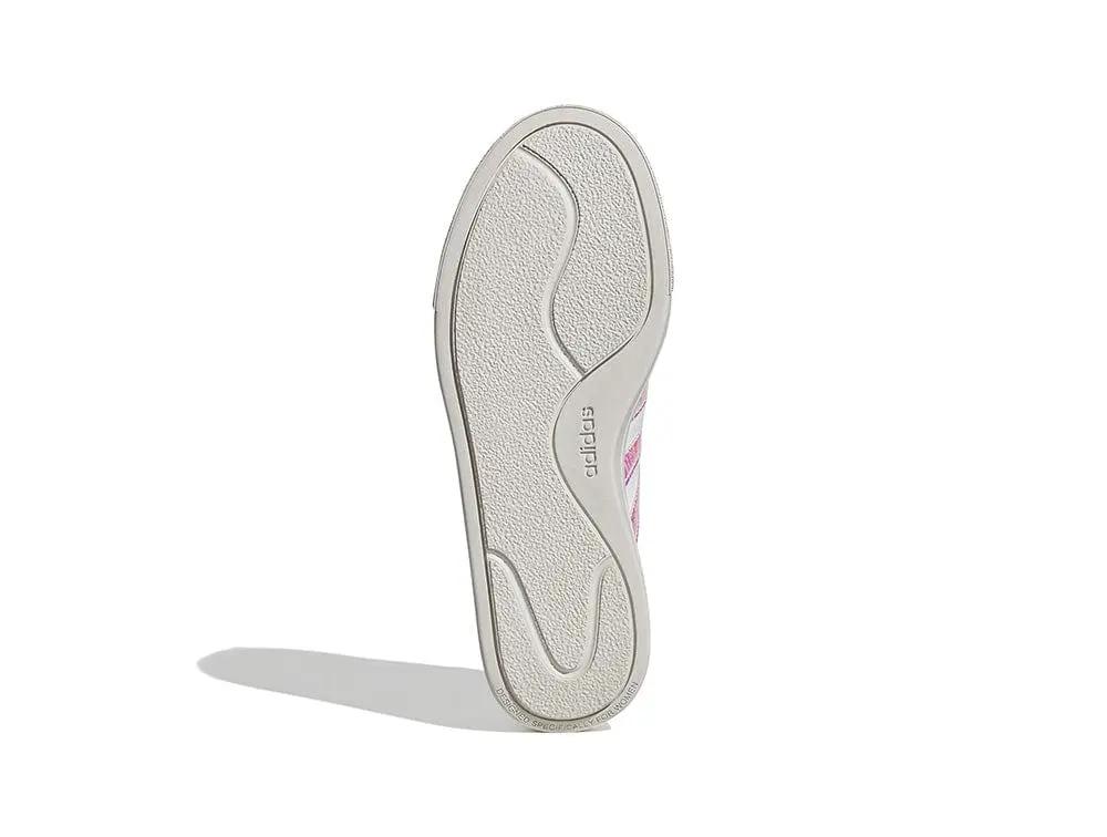 Zapatilla Adidas Court Plataforma Mujer Blanco