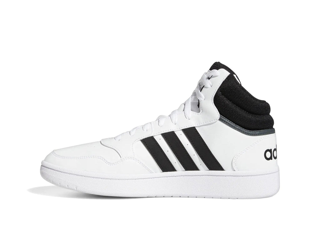 Zapatilla Adidas Hoops 3.0 Mid Hombre Blanco