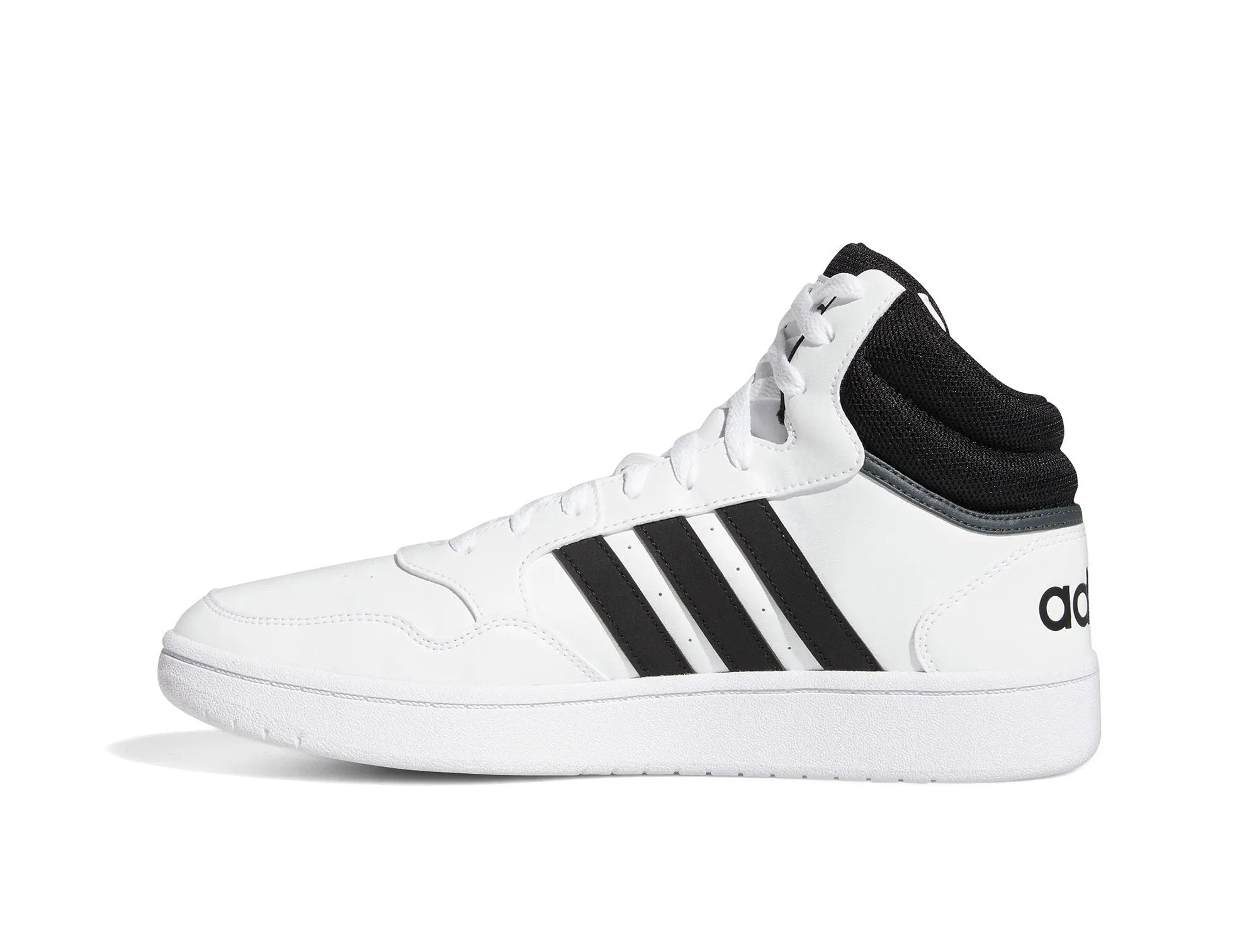 Zapatilla Adidas Hoops 3.0 Mid Hombre Blanco