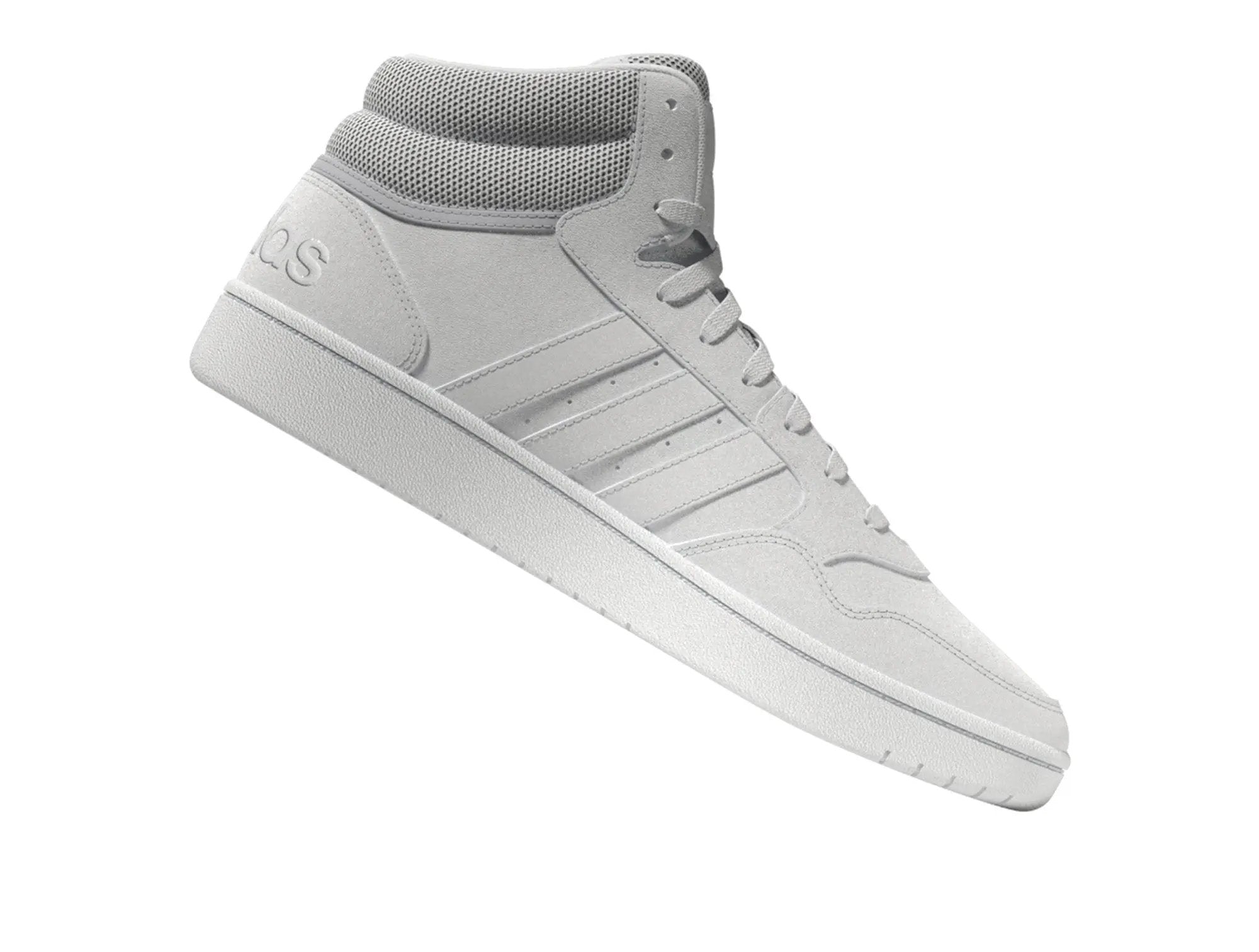 Zapatilla Adidas Hoops 3.0 Mid Mujer Mono Blanco