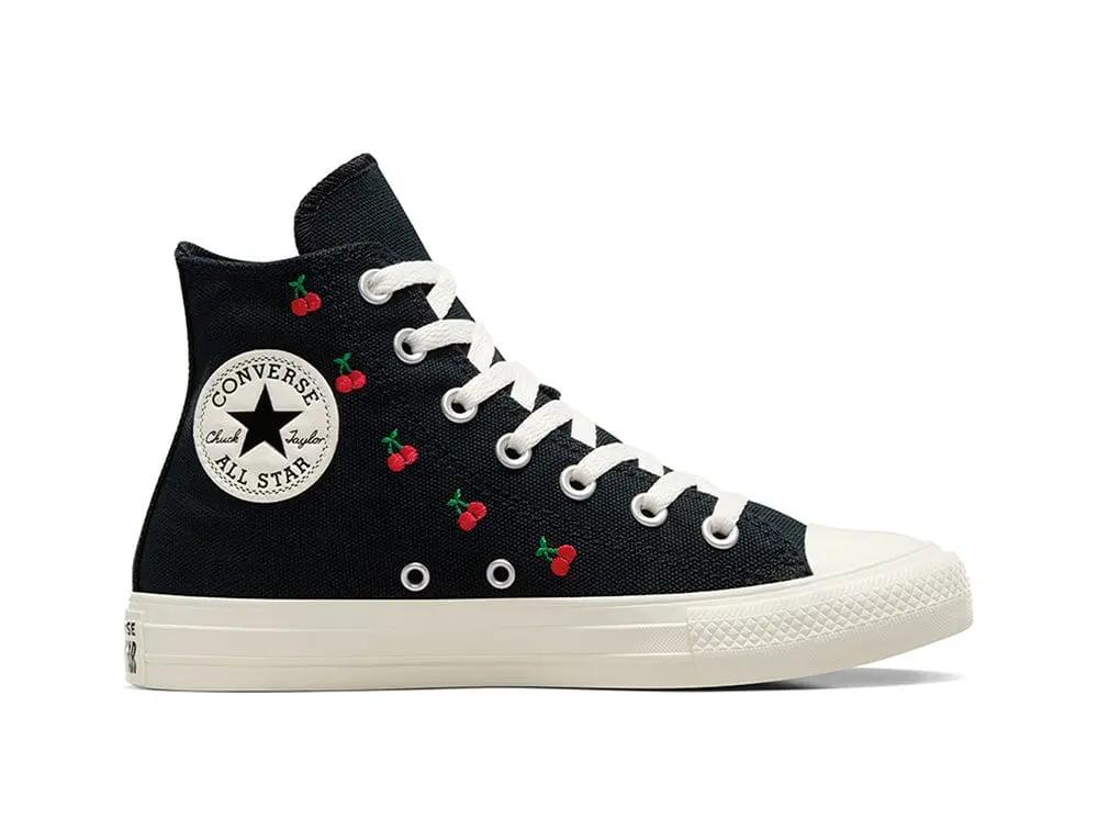 Zapatilla Converse Chuck Taylor All Star Cherry Mujer Negro