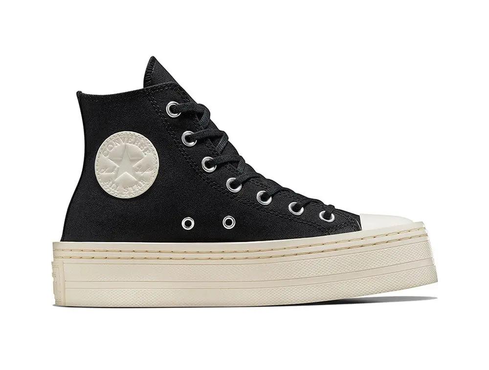Zapatilla Converse Chuck Taylor All Star Modern Lift Mujer Negro
