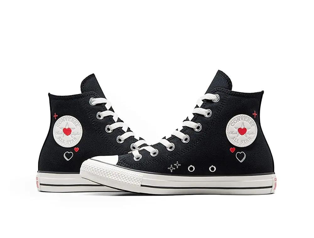 Zapatilla Converse Chuck Taylor Hi Mujer Negro