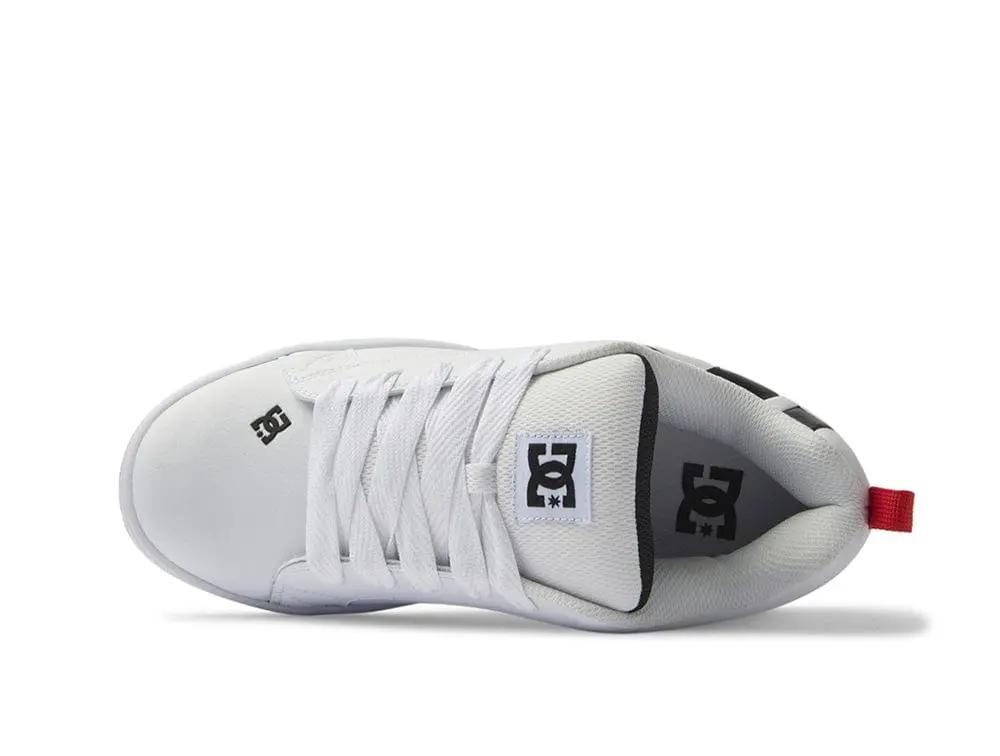 Zapatilla Dc Court Graffik Sq Hombre Blanco