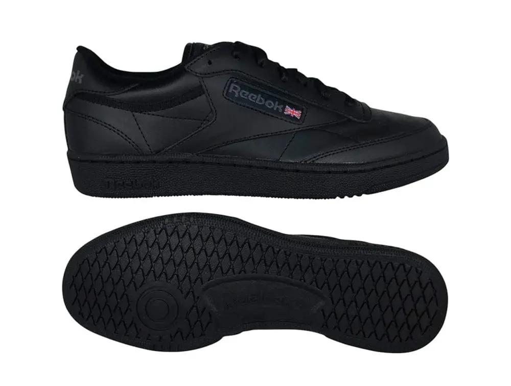 Zapatilla Reebok Club C 85 Hombre Mono Negro