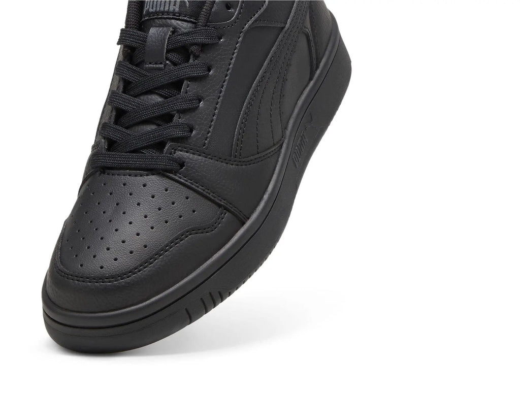 Zapatillas Puma Rebound V6 Cadete Mono Negro