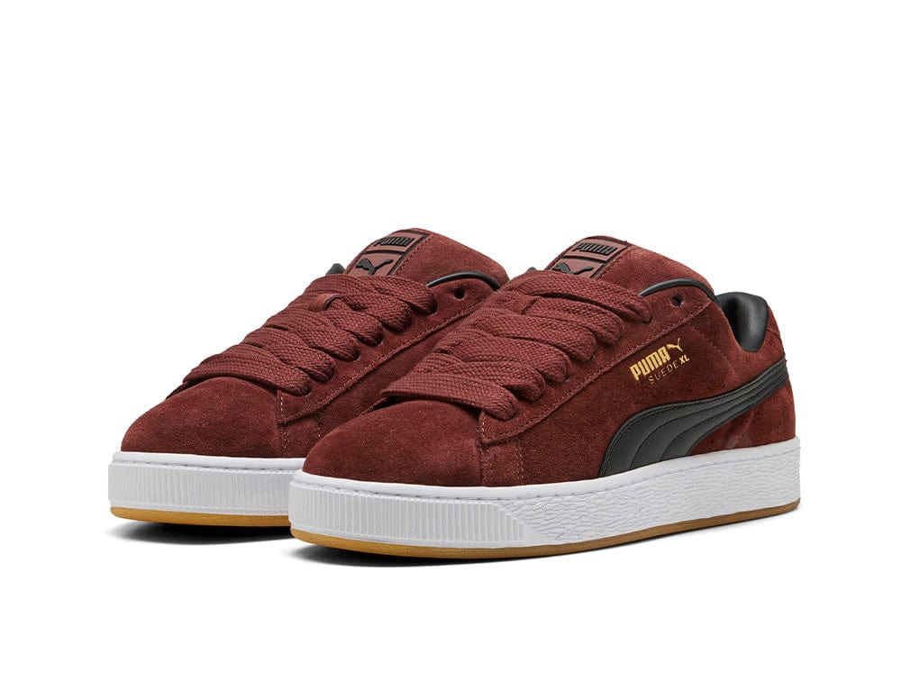 Zapatilla Puma Suede Xl Hombre Burdeo