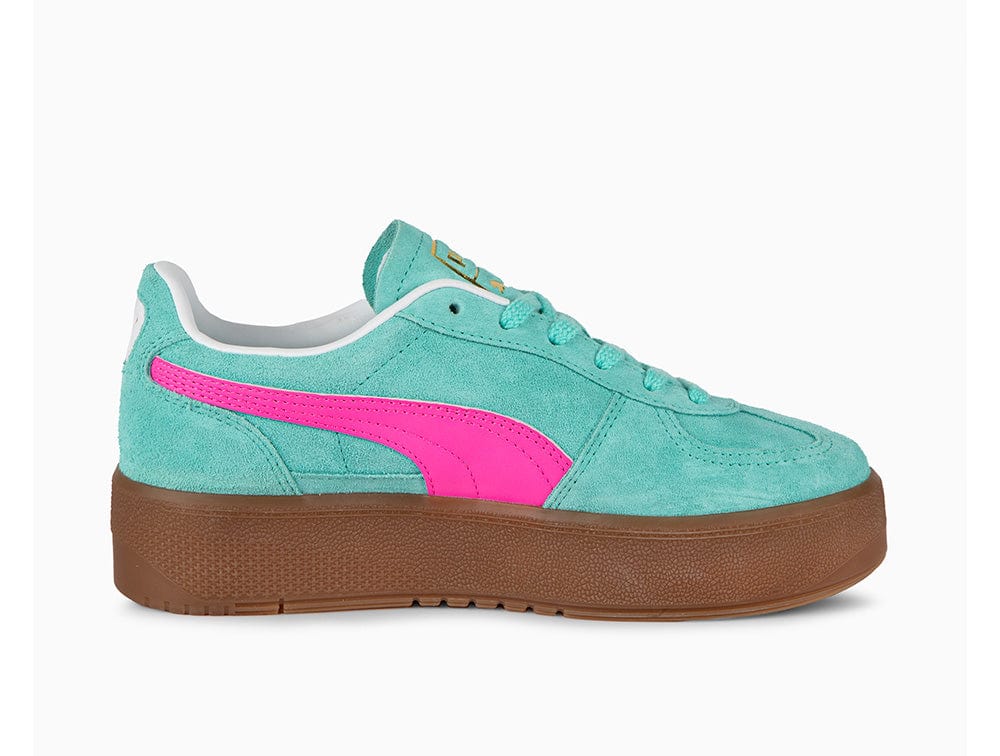 Zapatilla Puma Palermo Elevata Mujer Celeste/Gum