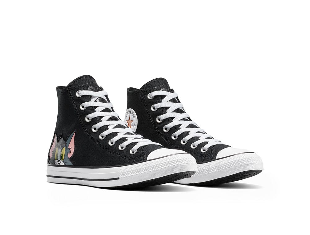 Zapatilla Converse Chuck Taylor Tom y Jerry Unisex Negro