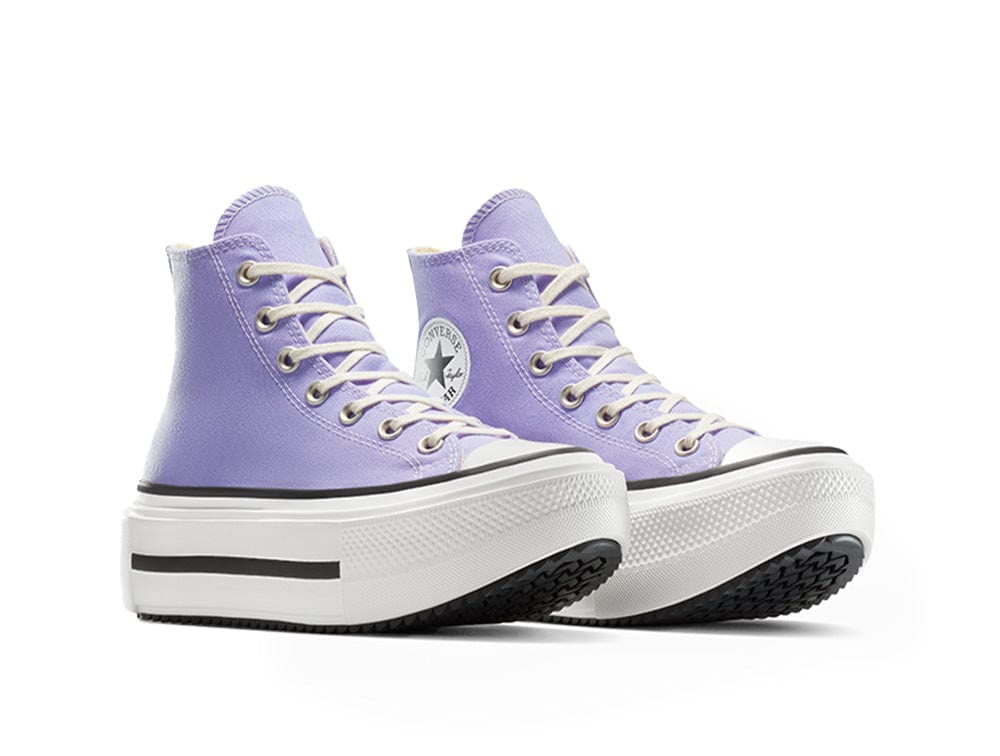 Zapatillas Converse Chuck Taylor Lift Double Stack Mujer Morado