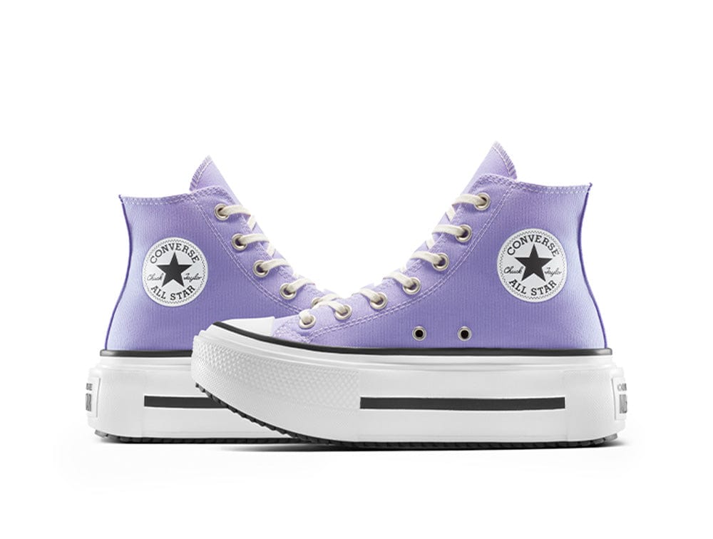 Zapatillas Converse Chuck Taylor Lift Double Stack Mujer Morado