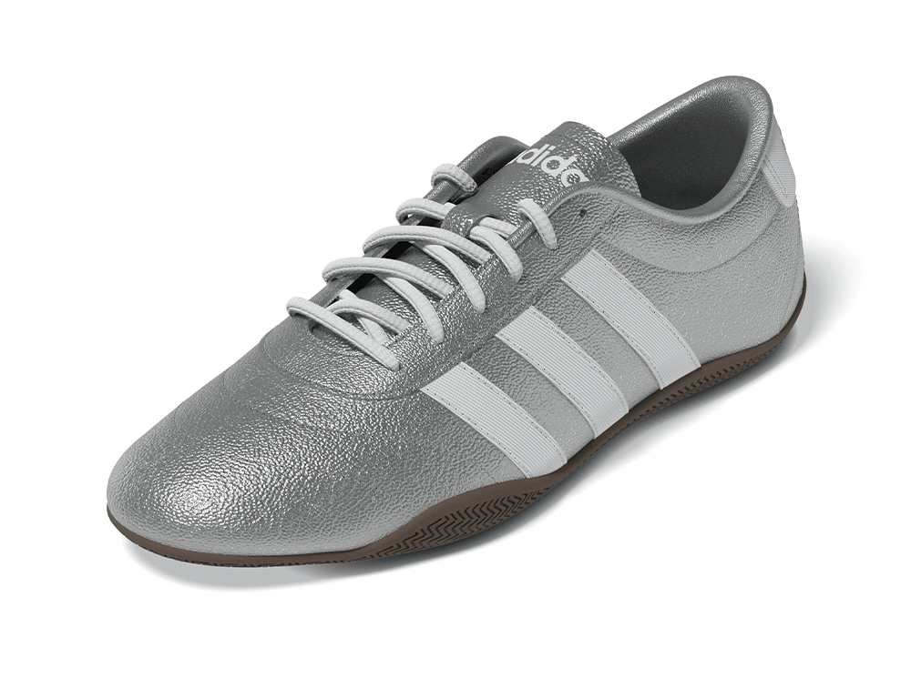 Zapatillas Adidas Grand Court Lo Lth Mujer Gris