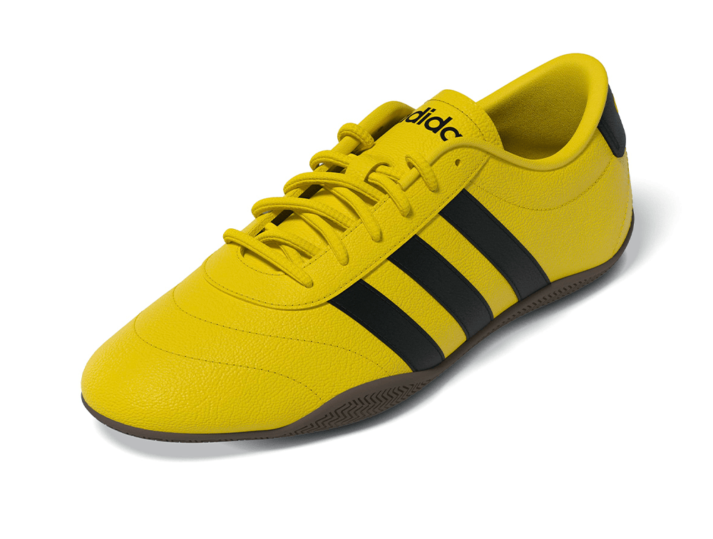 Zapatillas Adidas Grand Court Lo Lth Mujer Amarillo